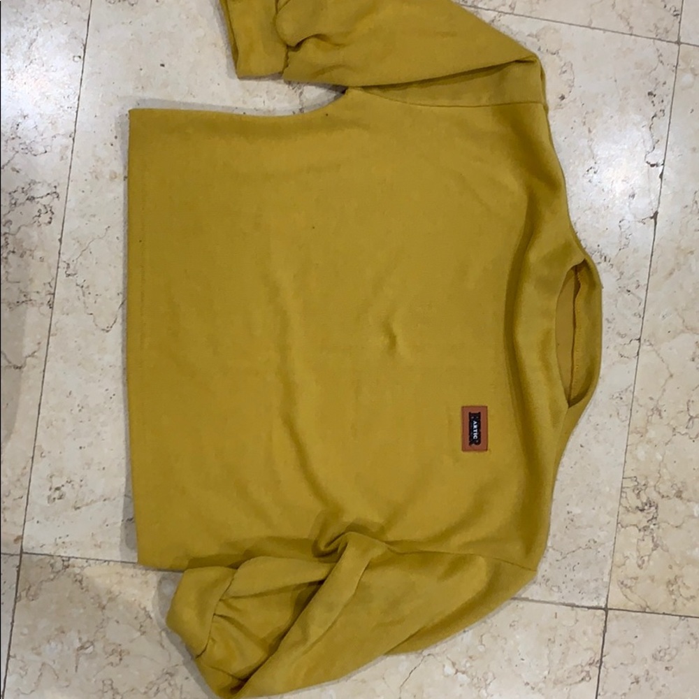 Mustard Color Artic Sweater